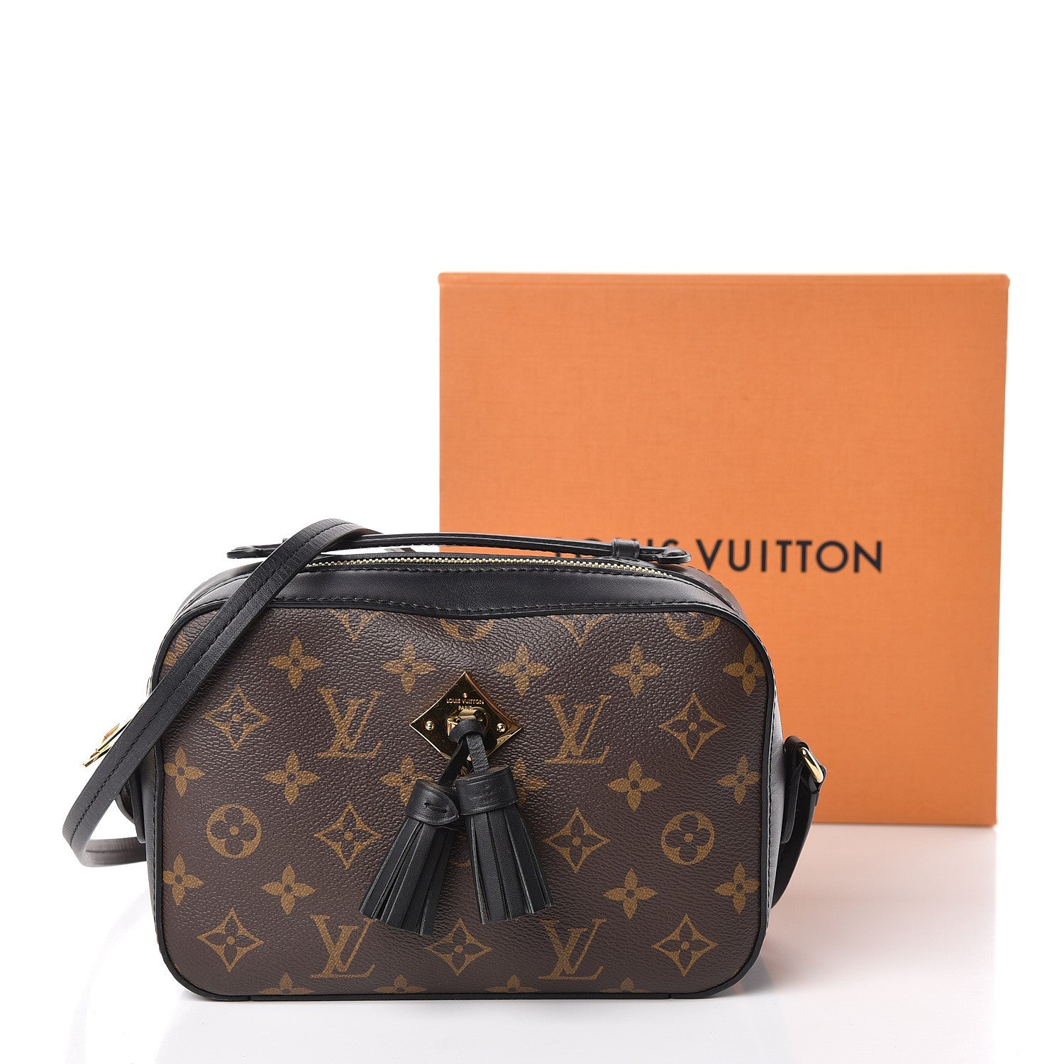 Louis Vuitton Monogram Saintonge Black 9 of 9