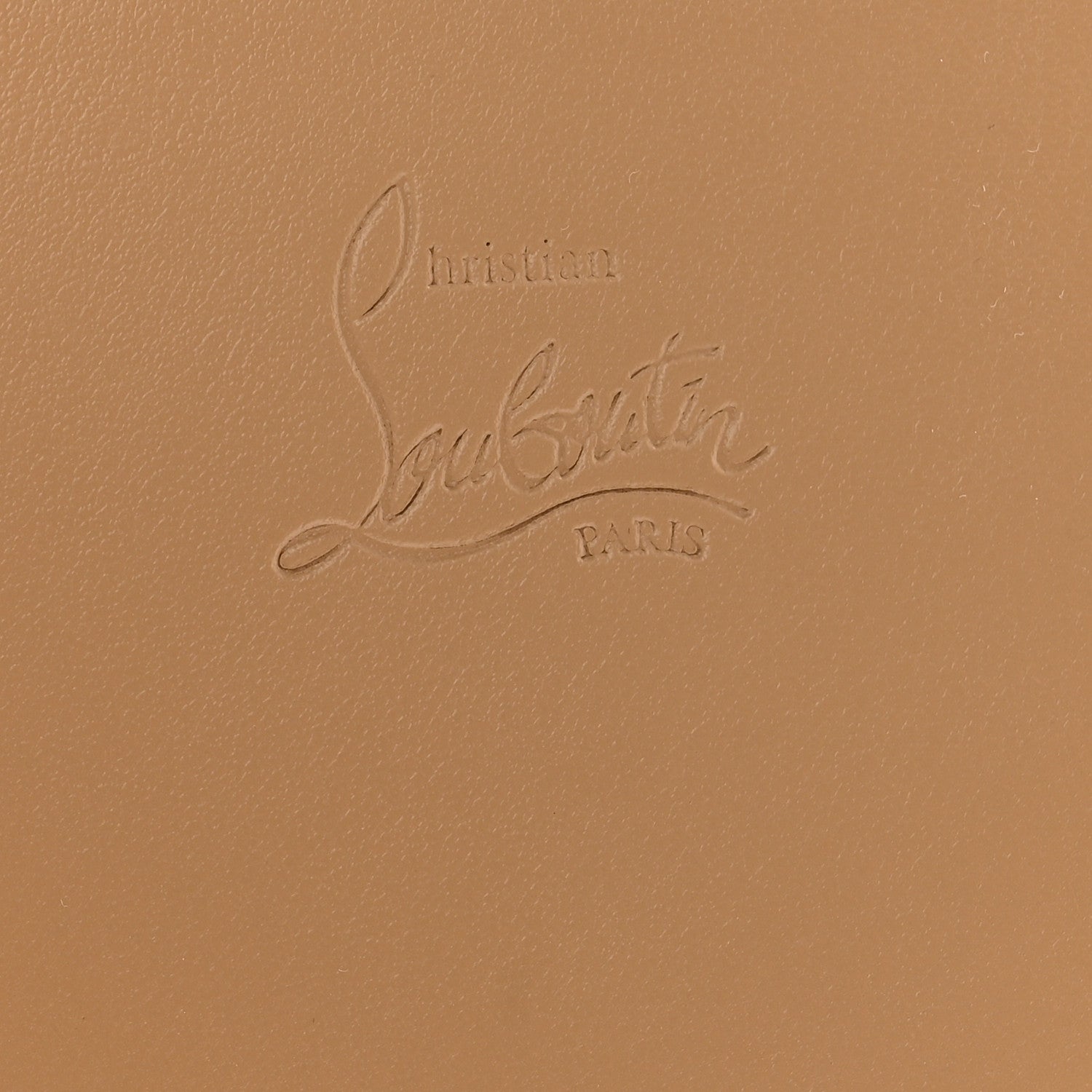 Christian Louboutin Suede Spikes Loubinthesky Paloma Clutch Lionne 6 of 10