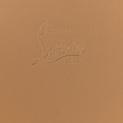 Christian Louboutin Suede Spikes Loubinthesky Paloma Clutch Lionne 6 of 10