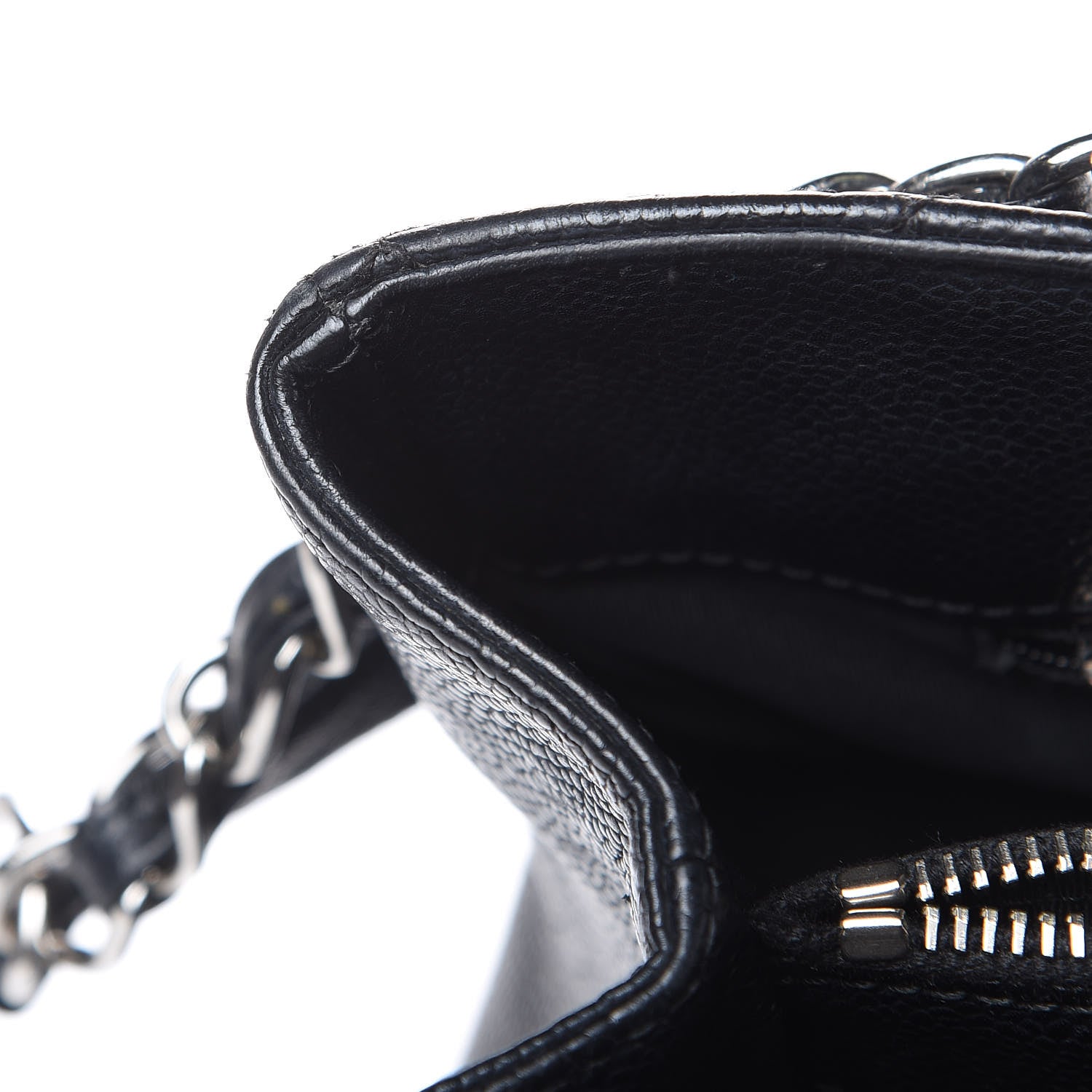Chanel Caviar Quilted Grand Shopping Tote GST Black 23 of 26
