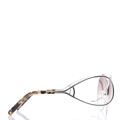 Chloe Jackson Oversized Round Sunglasses CE124S Turtledove 3 of 7