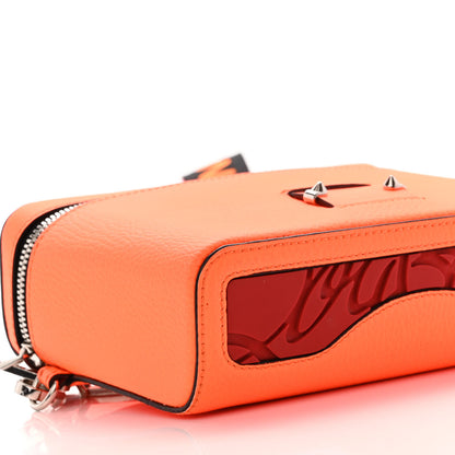 Christian Louboutin Calfskin Kypipouch Small Top Handle Messenger Bag Orange 8 of 9