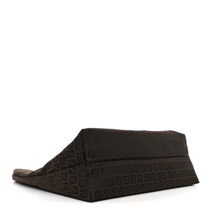 Fendi Zucchino Shopping Tote Tobacco 3 of 9
