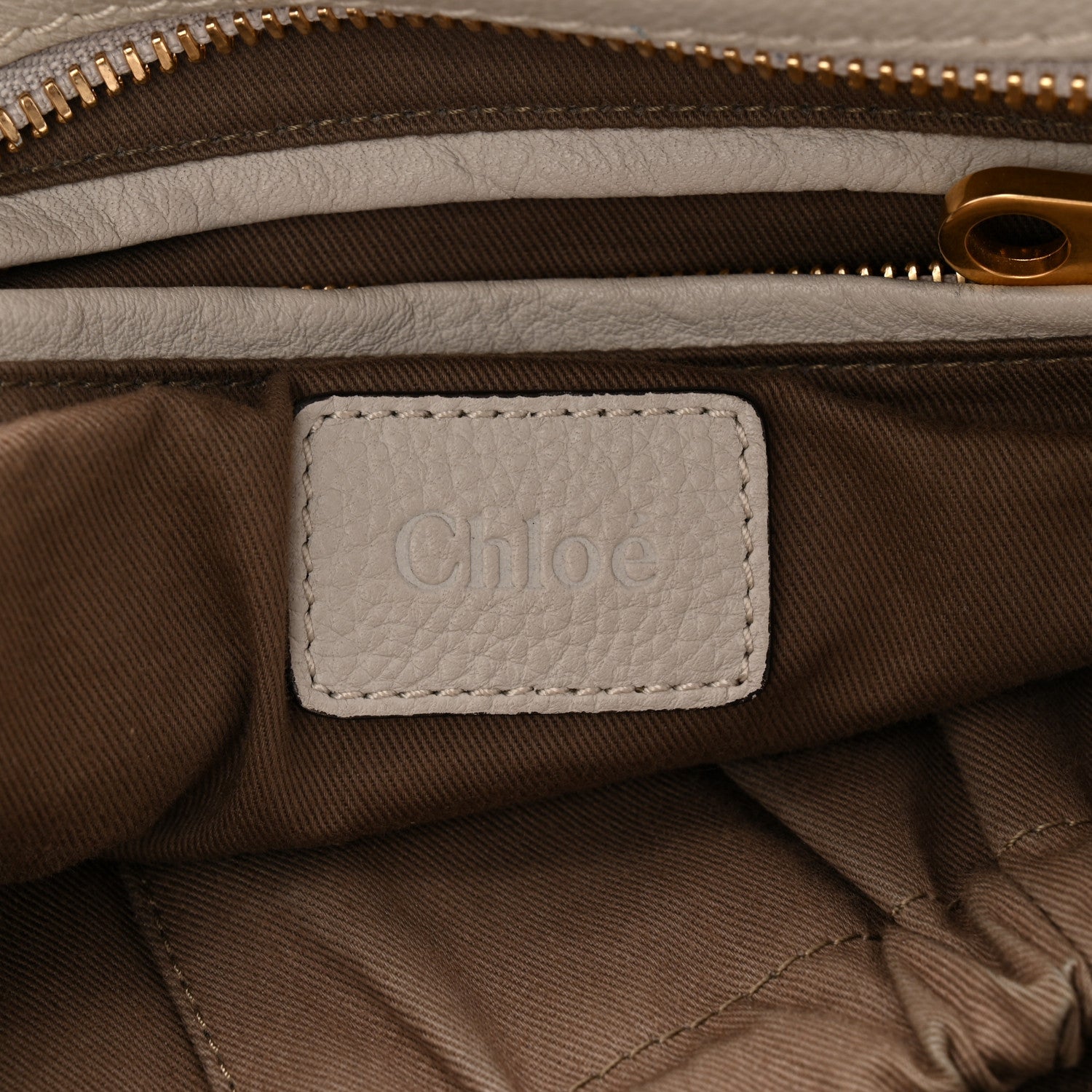 Chloe Calfskin Large Marcie Satchel Dove 6 of 11
