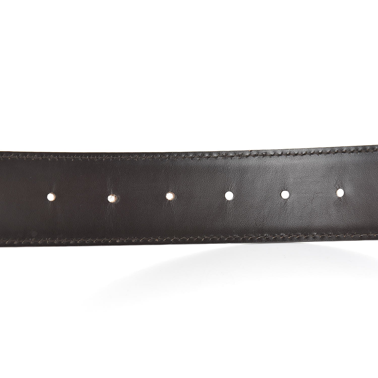 Gucci Guccissima Interlocking G 40mm Belt 90 36 Chocolate 5 of 6