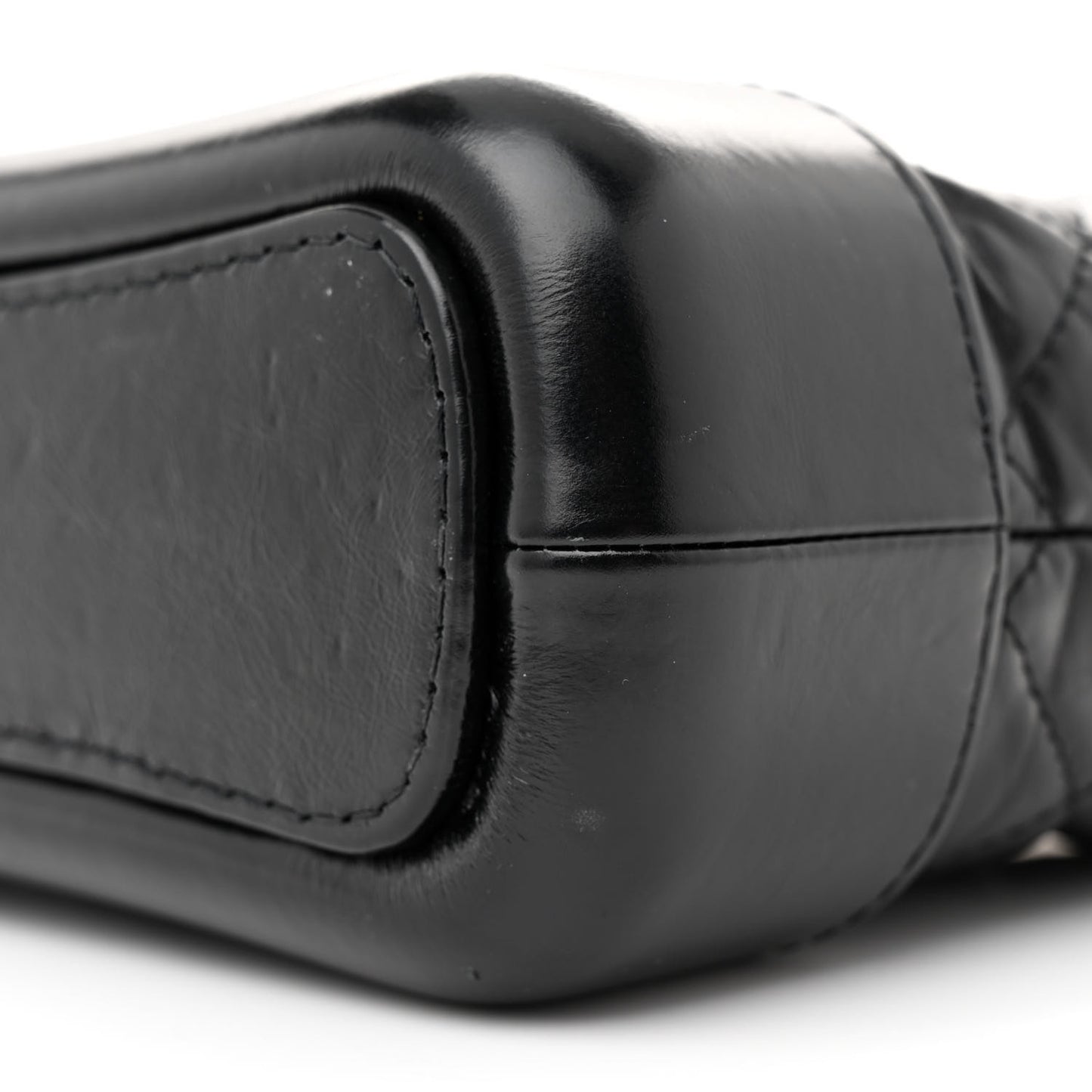 Aged Calfskin Quilted Small Gabrielle Hobo