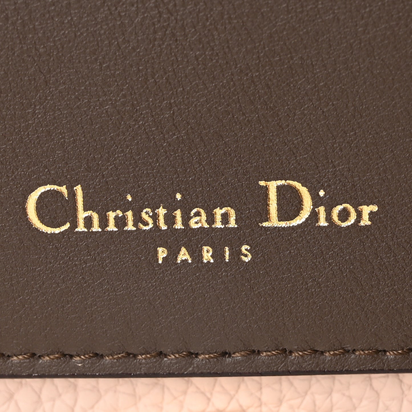 Bullcalf Small Be Dior Flap Rose Poudre