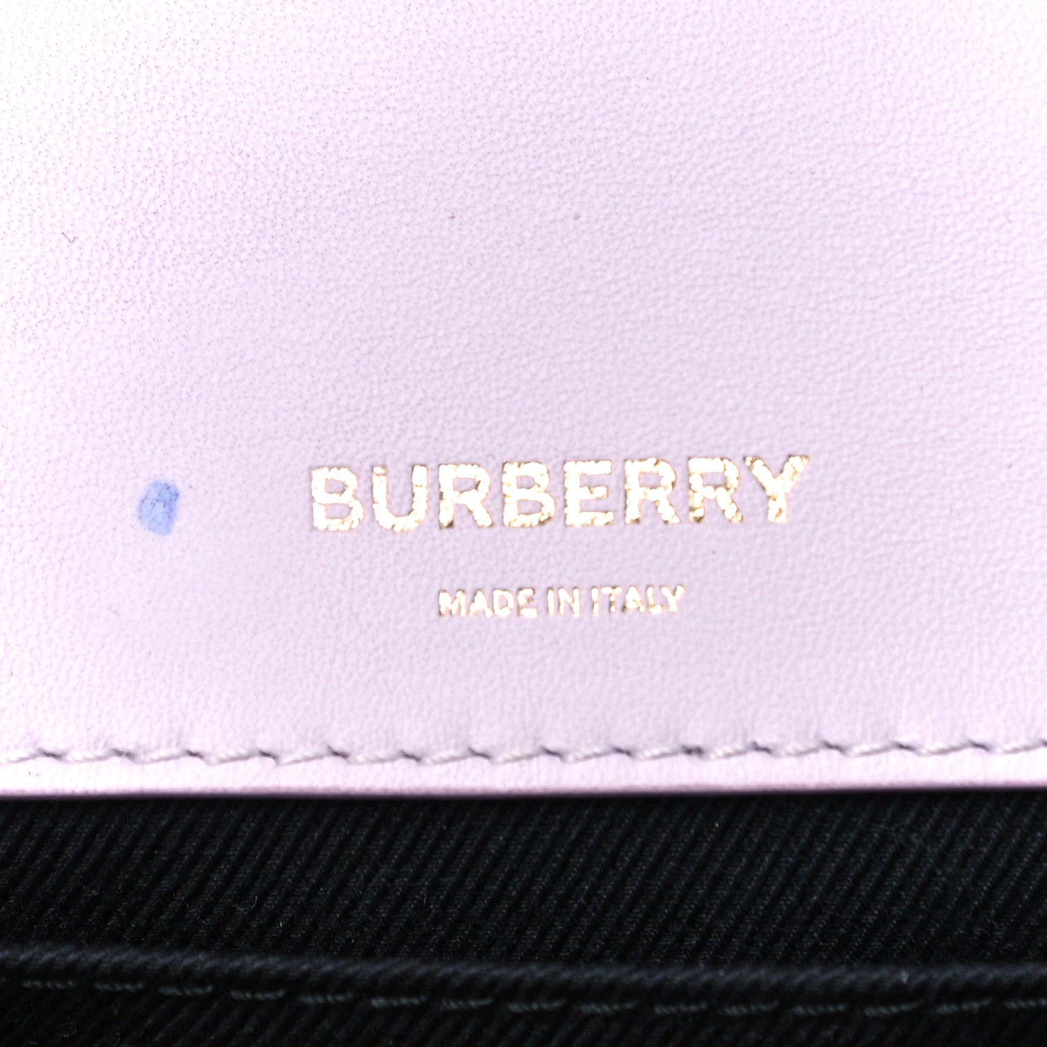 Burberry Lambskin Quilted Small Lola Bag Pale Thistle Soft Fawn 6 of 13