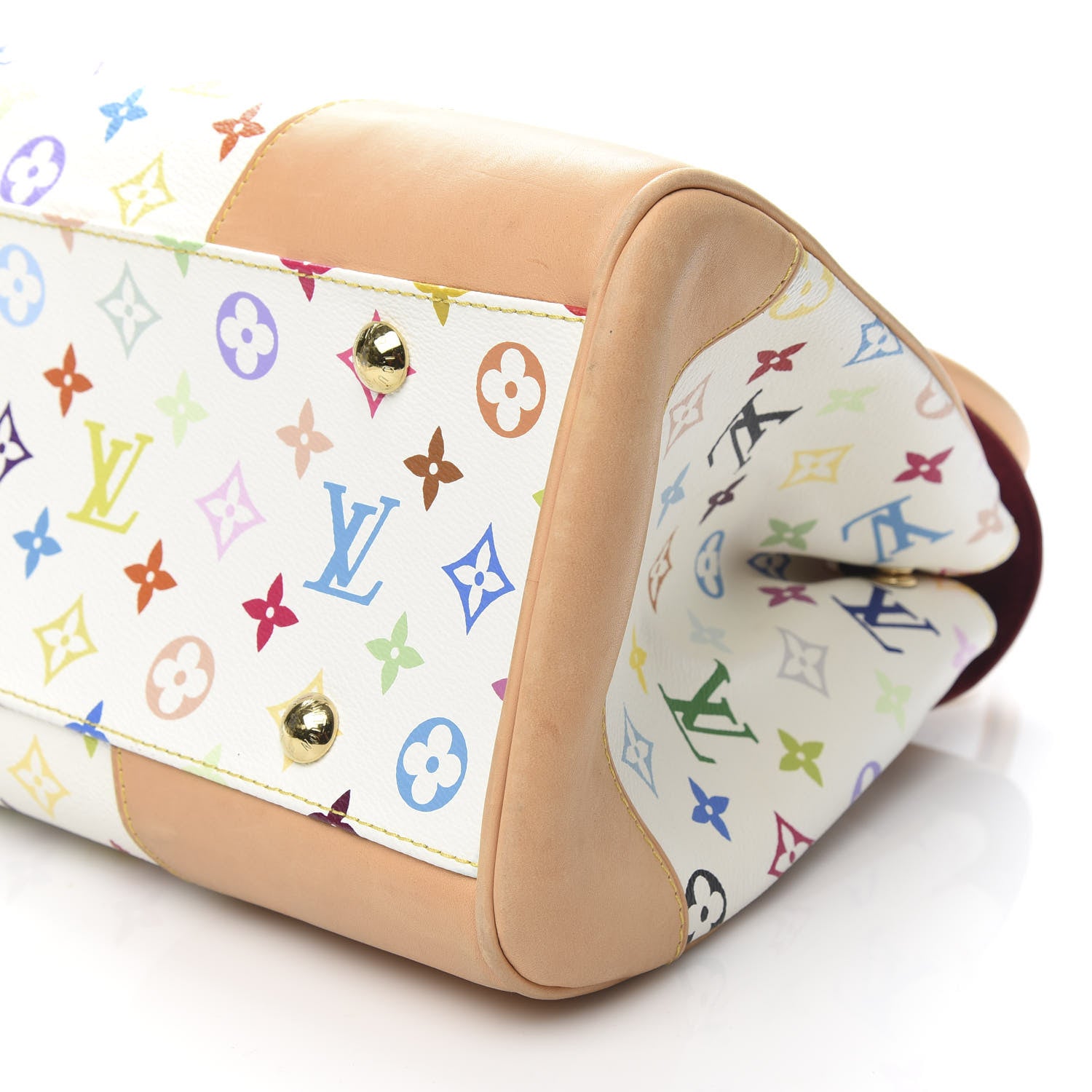 Louis Vuitton Monogram Multicolor Beverly GM White 8 of 10