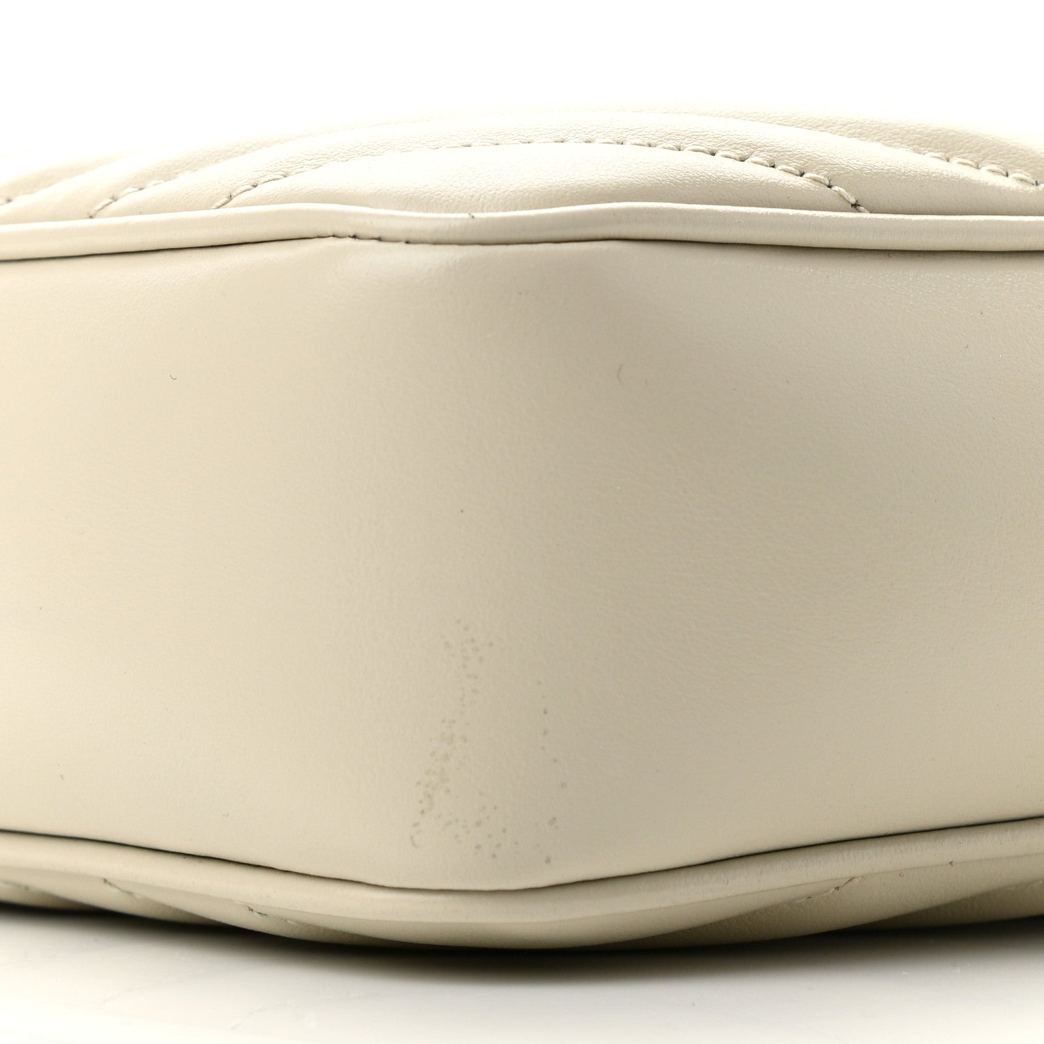 Saint Laurent Calfskin Matelasse Monogram Lou Camera Bag Crema Soft 10 of 13