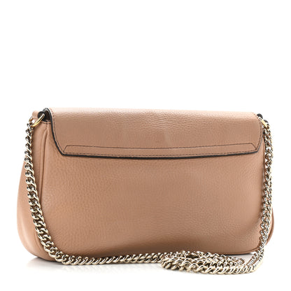 Gucci Pebbled Calfskin Medium Soho Flap Crossbody Camelia 3 of 10