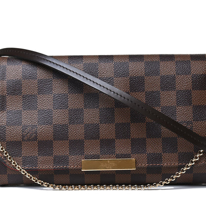 Louis Vuitton Damier Ebene Favorite MM 7 of 10