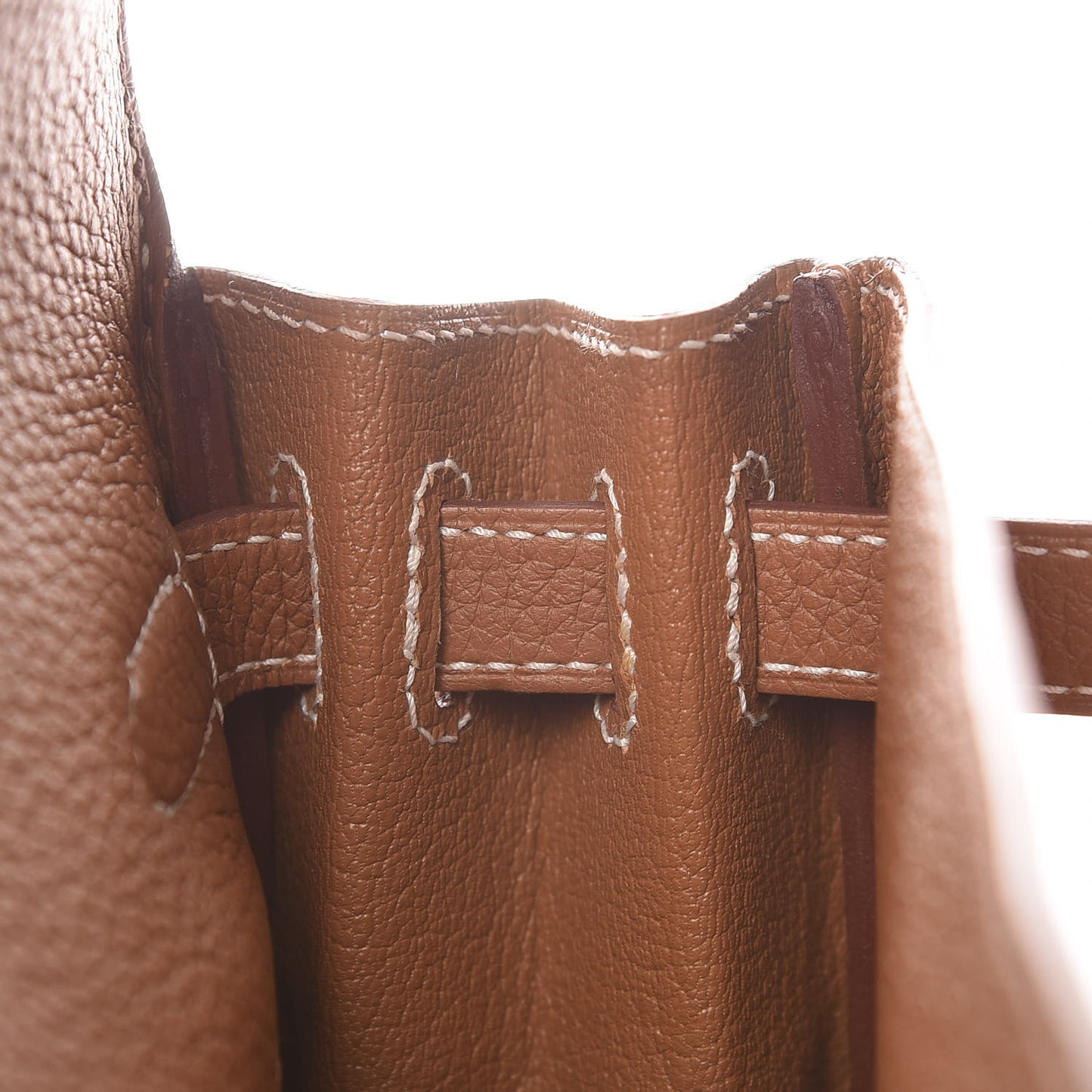 Togo Kelly Ado Backpack Gold