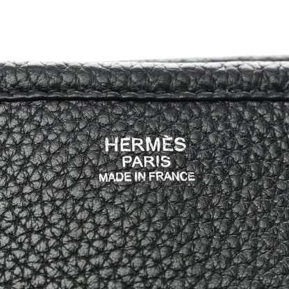 Hermes Taurillon Clemence Evelyne III PM Black 6 of 11