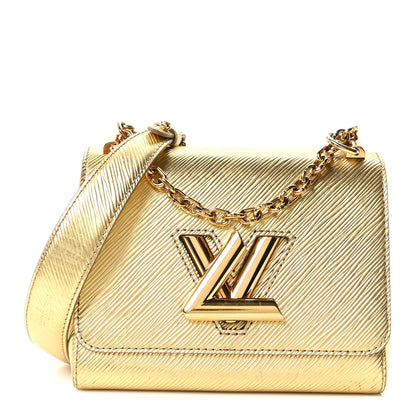 Louis Vuitton Epi Twist Shoulder Bag PM Gold 1 of 9