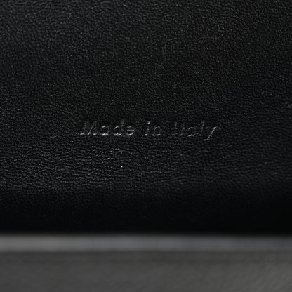 Celine Grained Calfskin Compact Trotteur Black 7 of 10