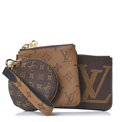 Louis Vuitton Reverse Monogram Giant Trio Pouch 1 of 8