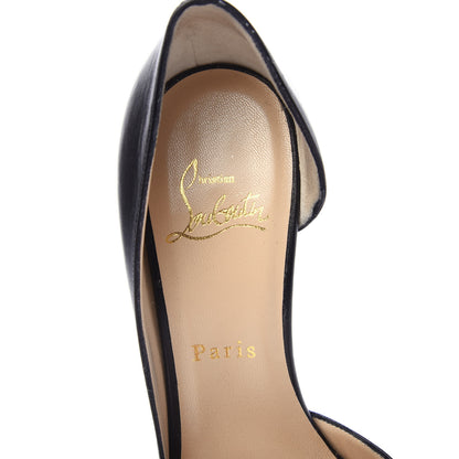Christian Louboutin Shiny Nappa Iriza 100 Pumps 37 Black 6 of 7