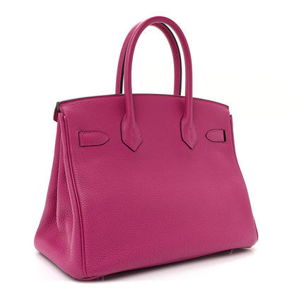 Hermes Togo Birkin 30 Rose Pourpre 3 of 12