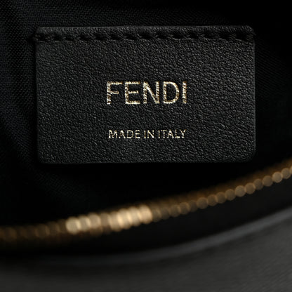 Fendi Vitello Cruise F is Fendi Medium Envelope Wallet on Chain Black 6 of 10