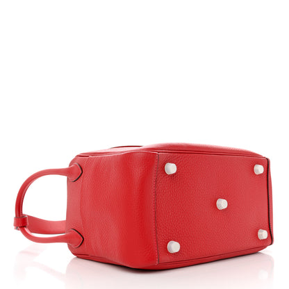 Hermes Taurillon Clemence Lindy 26 Rouge Casaque 4 of 10