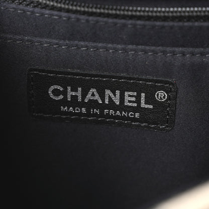 Chanel Denim Tweed Patchwork Medium Single Flap Multicolor 5 of 9
