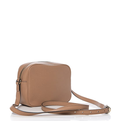 Gucci Pebbled Calfskin Small Soho Disco Bag Rose Beige 2 of 9