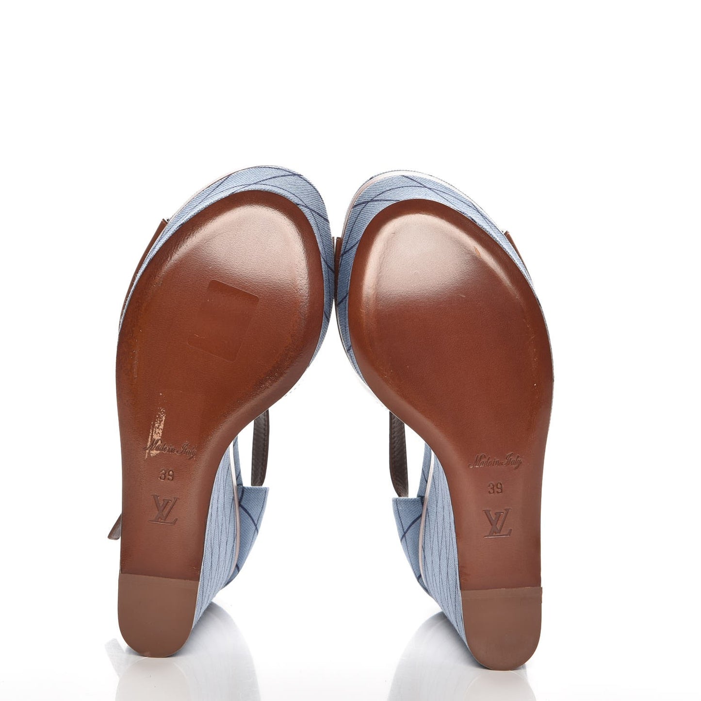 Denim Malletage Blossom Sandal 39