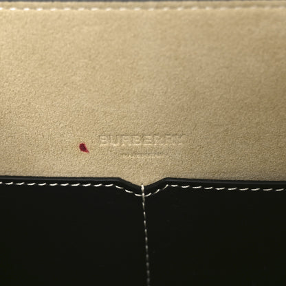Burberry Soft Calfskin Small Pocket Tote Bag Black 6 of 9
