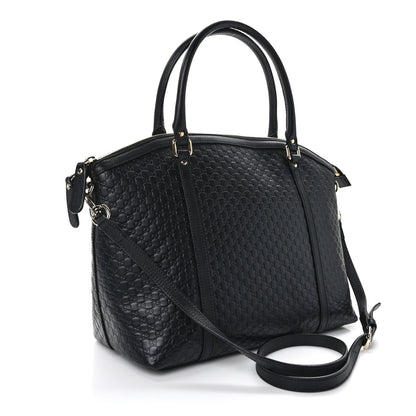 Gucci Soft Microguccissima Dome Satchel Black 3 of 14