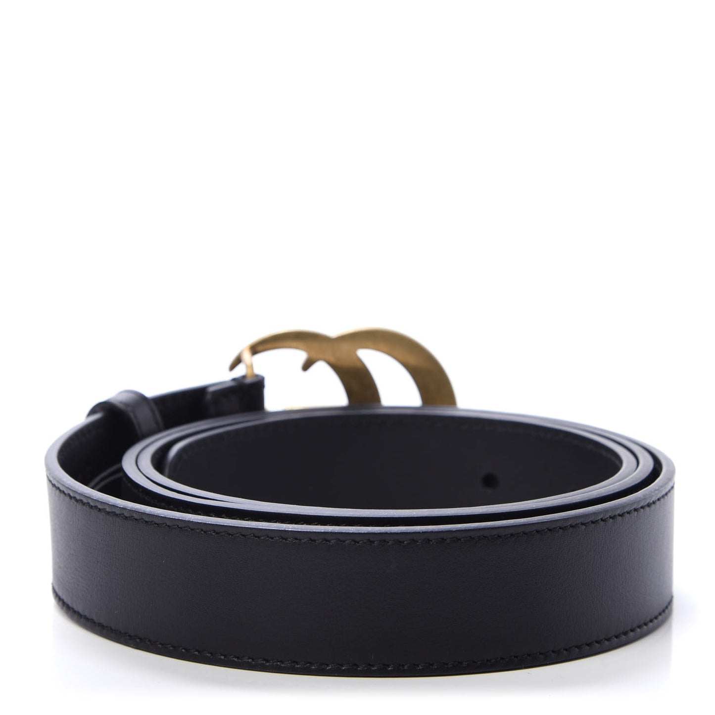 Calfskin Double G 30mm Belt 100 40 Black