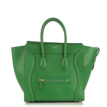 Celine Palmelato Mini Luggage Grass Green 1 of 8
