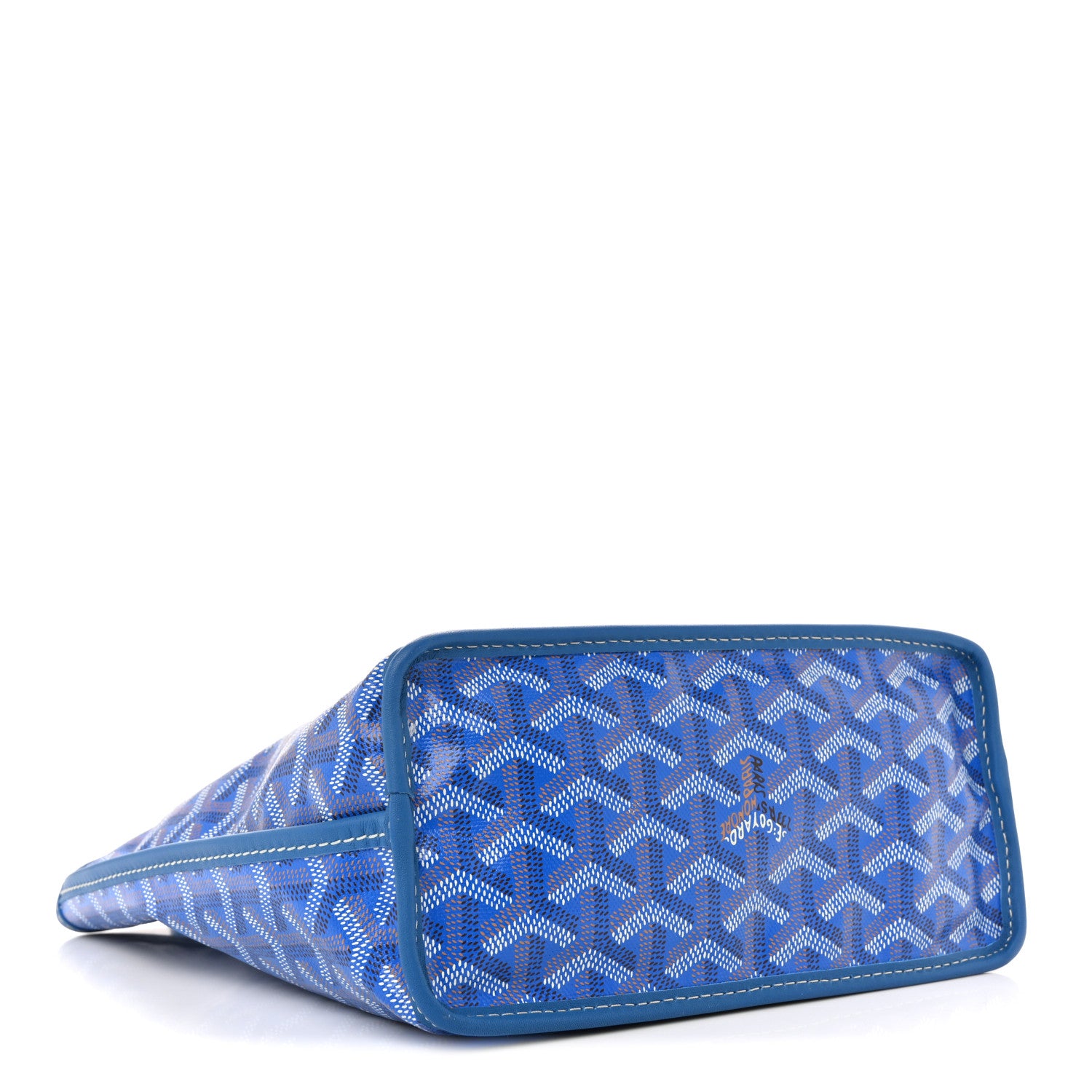 Goyard Goyardine Reversible Mini Anjou Sky Blue 8 of 20