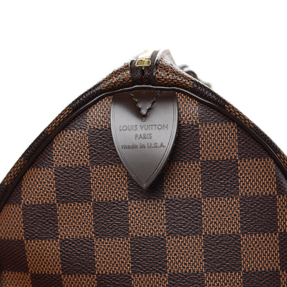 Louis Vuitton Damier Ebene Speedy 30 6 of 10