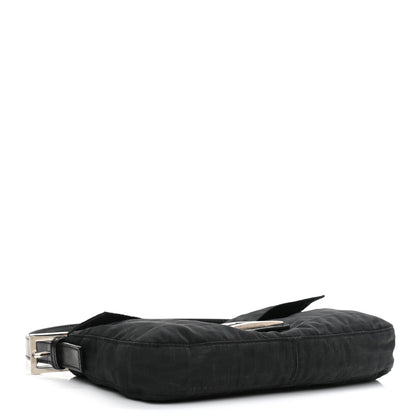 Fendi Nylon Zucca Baguette Black 4 of 9