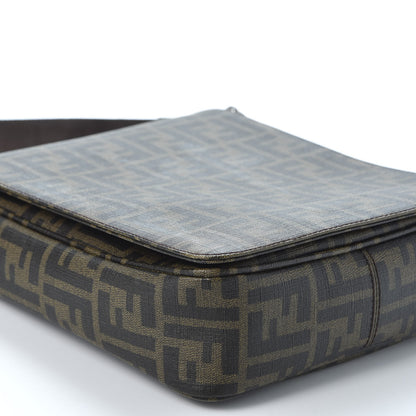Fendi Zucca Spalmati Messenger Bag Tobacco 5 of 11