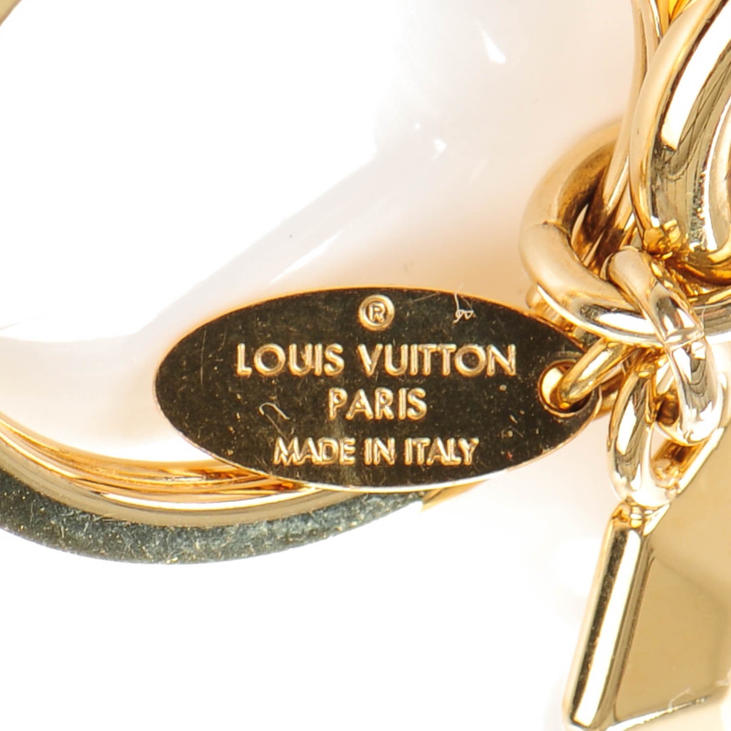 Louis Vuitton LV Facettes Key Holder Gold 3 of 5
