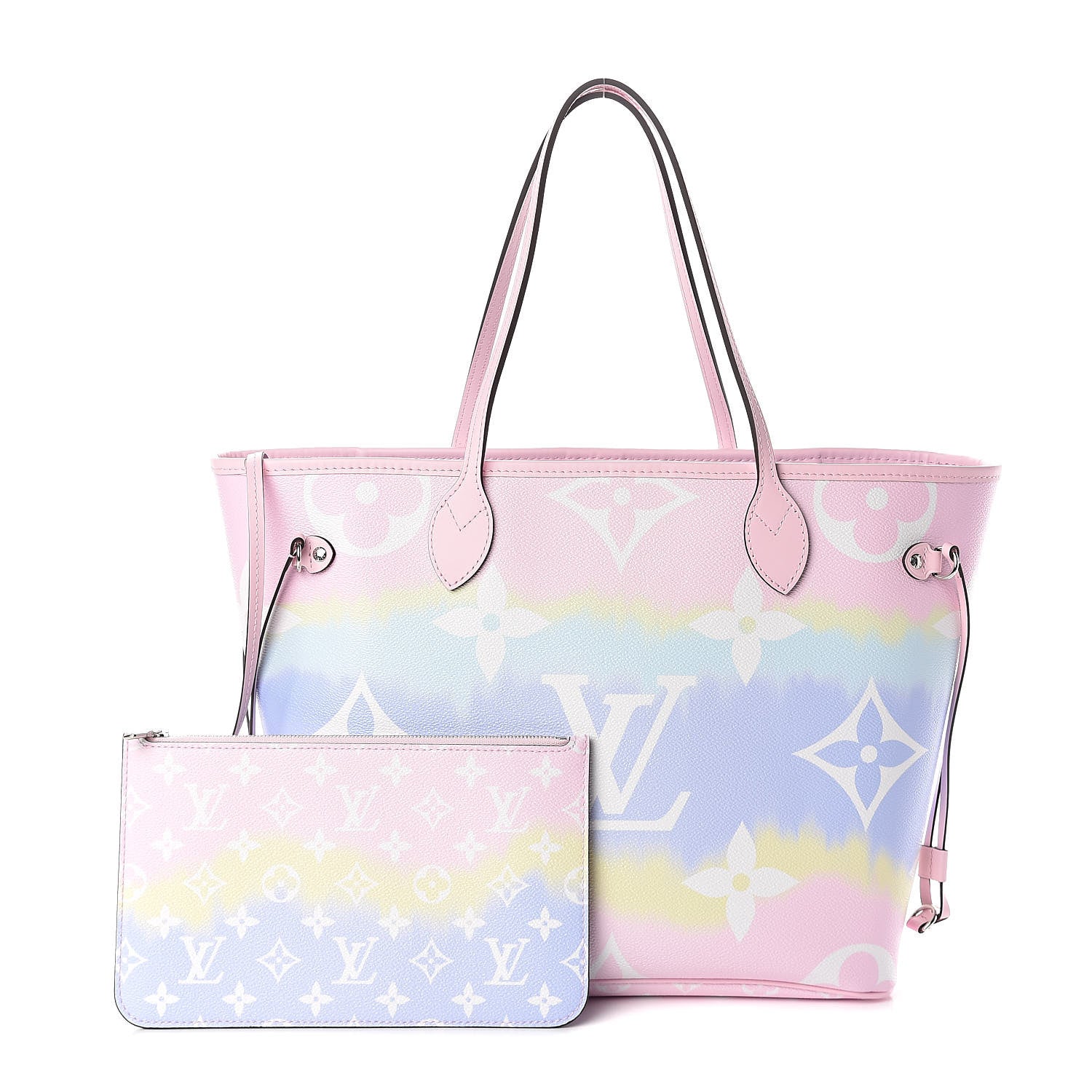 Louis Vuitton Monogram Escale Neverfull MM Pastel 1 of 11