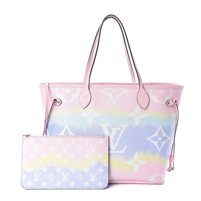 Louis Vuitton Monogram Escale Neverfull MM Pastel 1 of 11