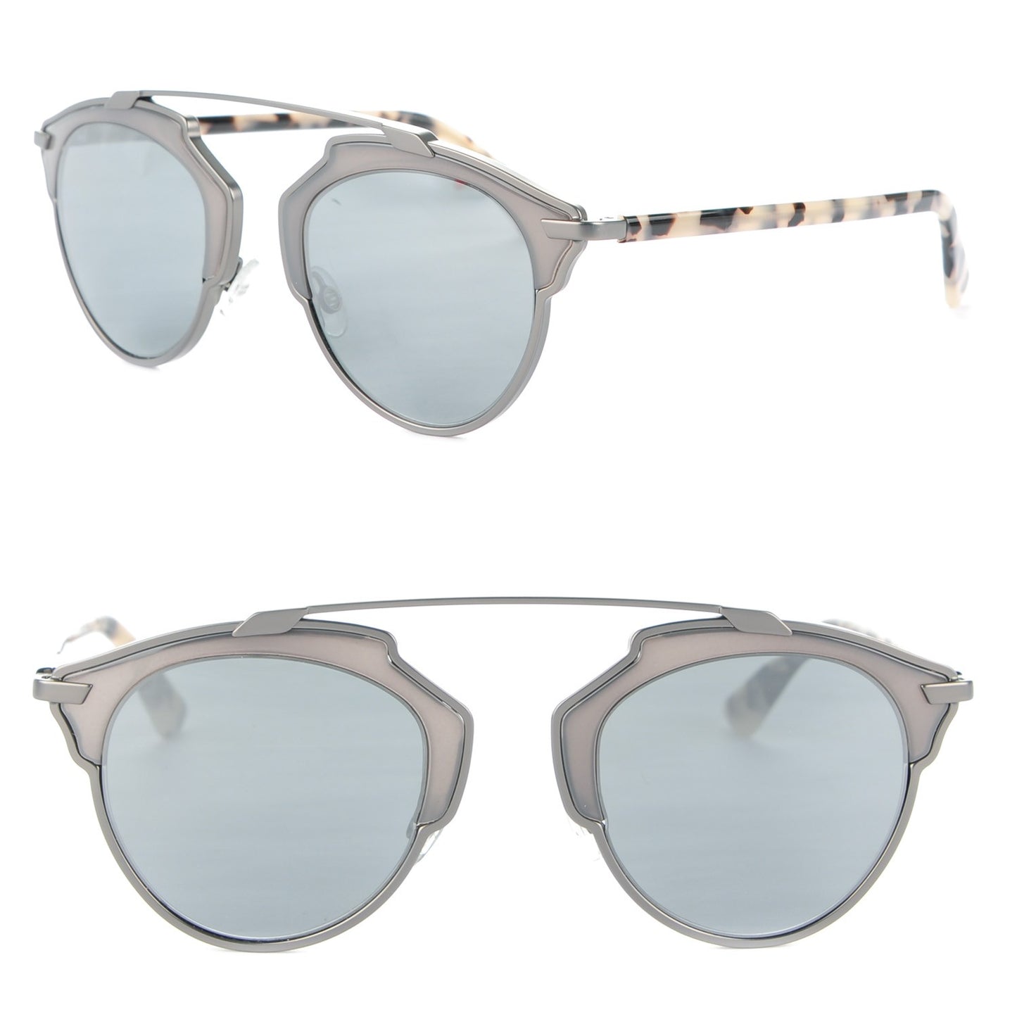 So Real Sunglasses Ruthenium Light Havana