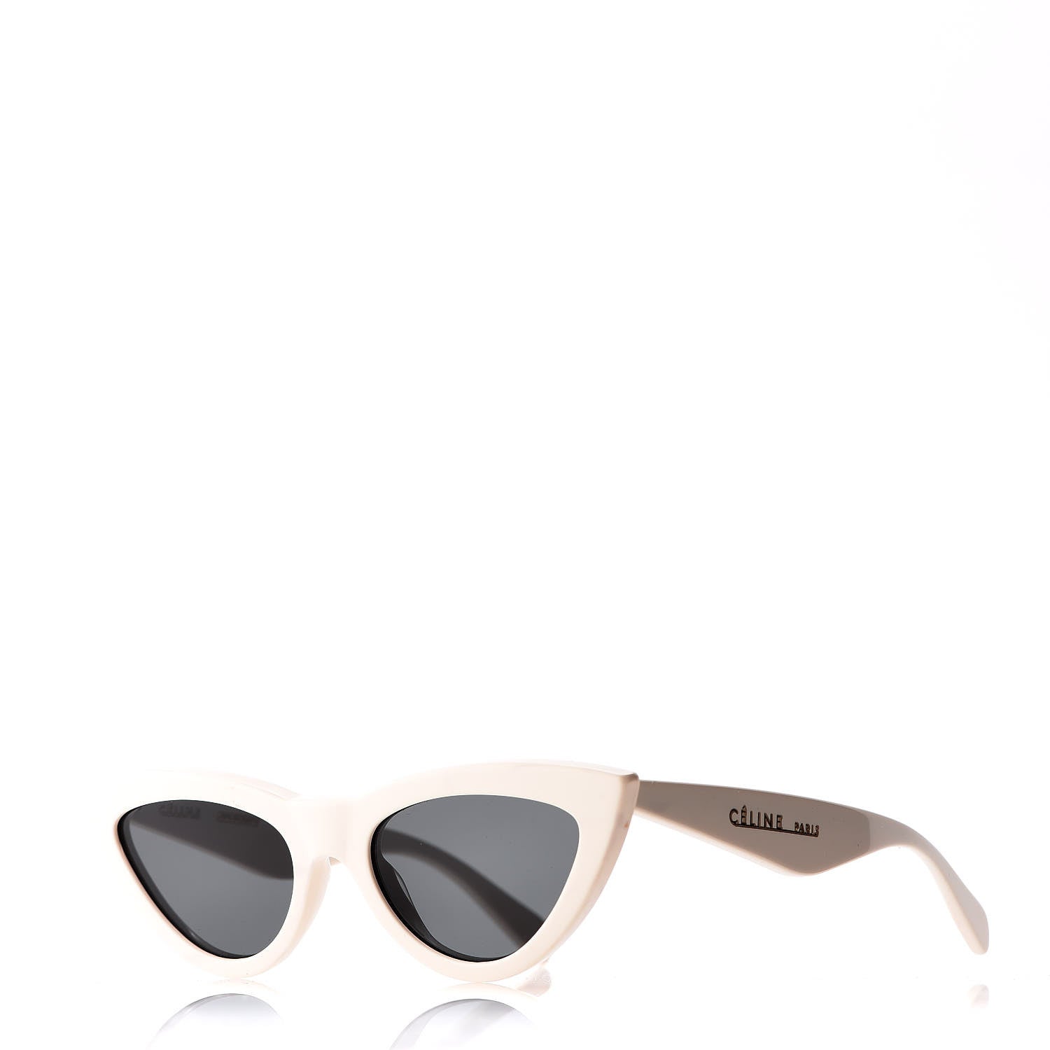 Celine Acetate Cat Eye Sunglasses CL40019I Ivory 1 of 9
