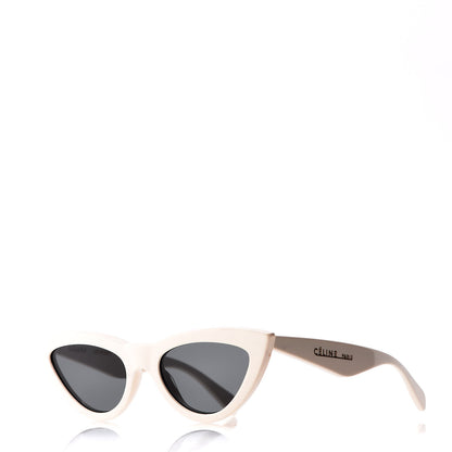 Celine Acetate Cat Eye Sunglasses CL40019I Ivory 1 of 9
