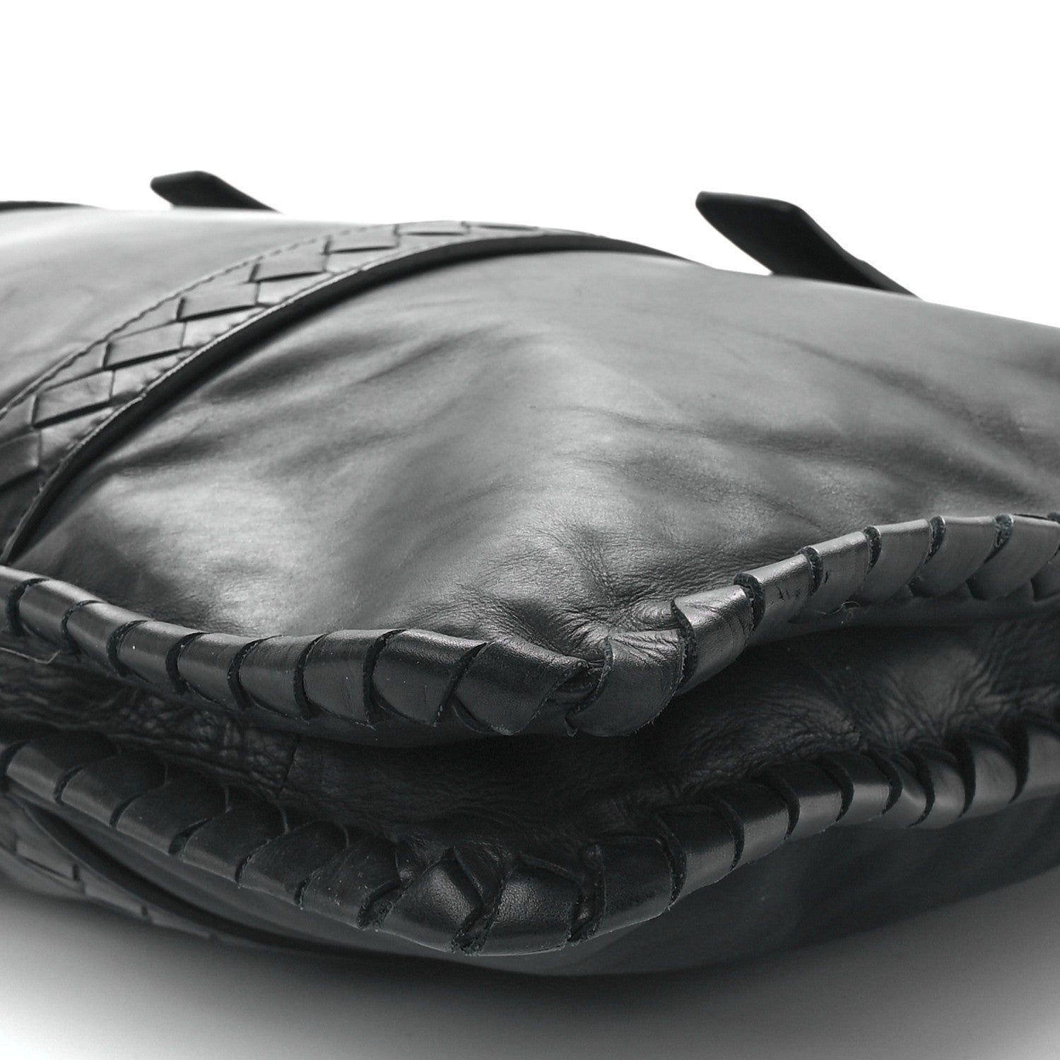 Bottega Veneta Calfskin Intrecciato Briefcase Black 12 of 12