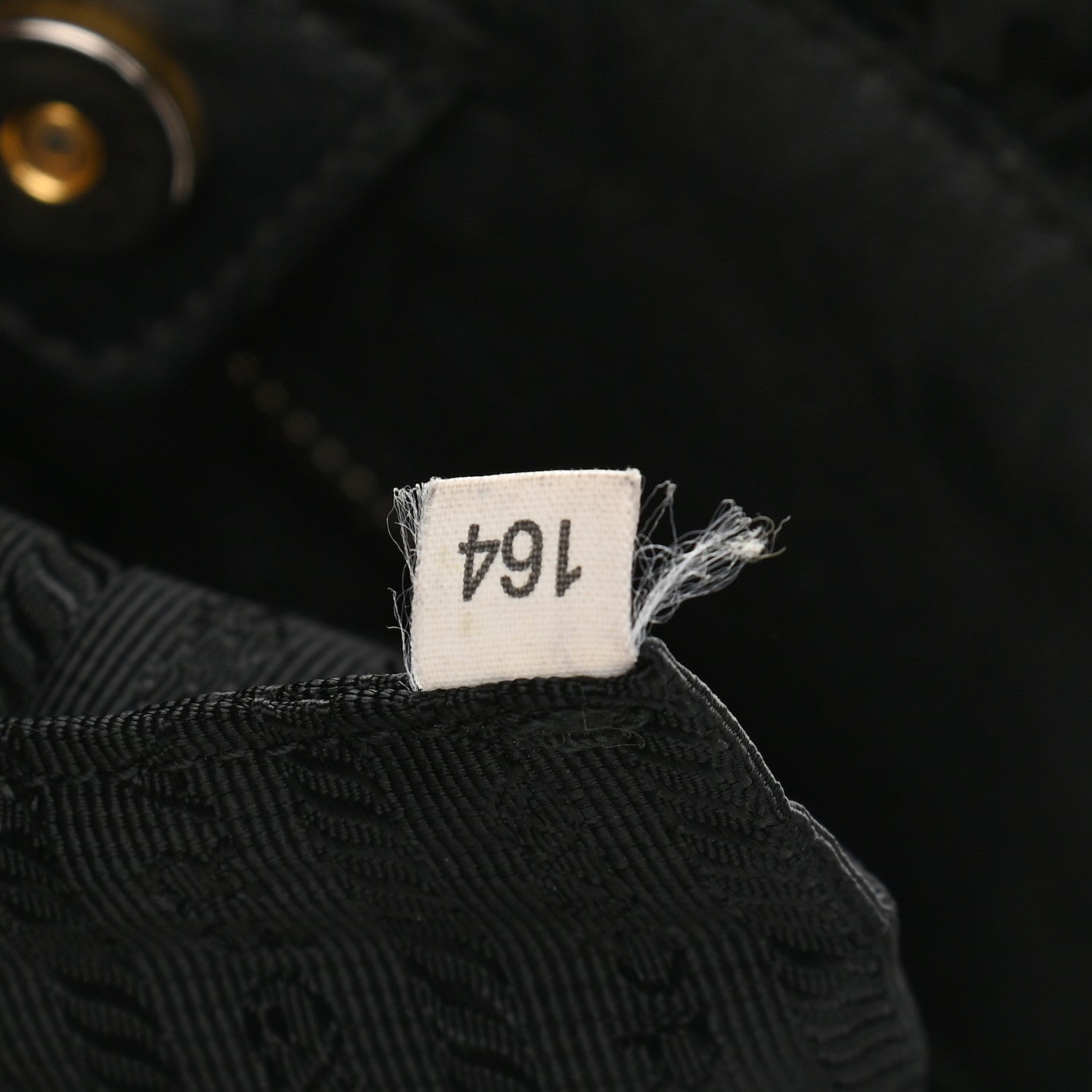 Prada Tessuto Nylon Origami Pleated Tote Black 7 of 14