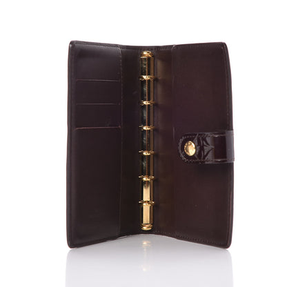 Louis Vuitton Vernis Small Ring Agenda Cover Amarante 5 of 7