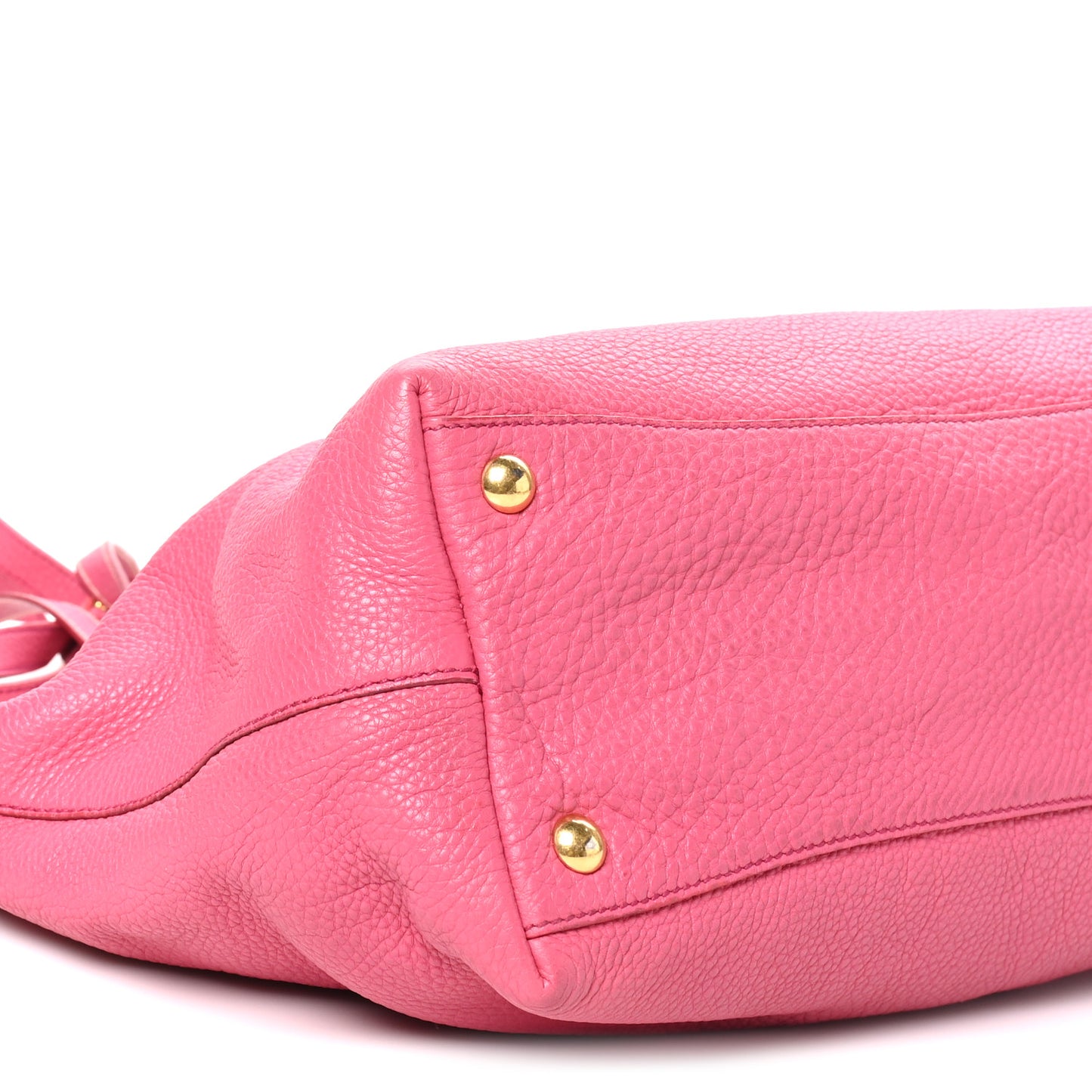 Vitello Daino Shopping Tote Peonia