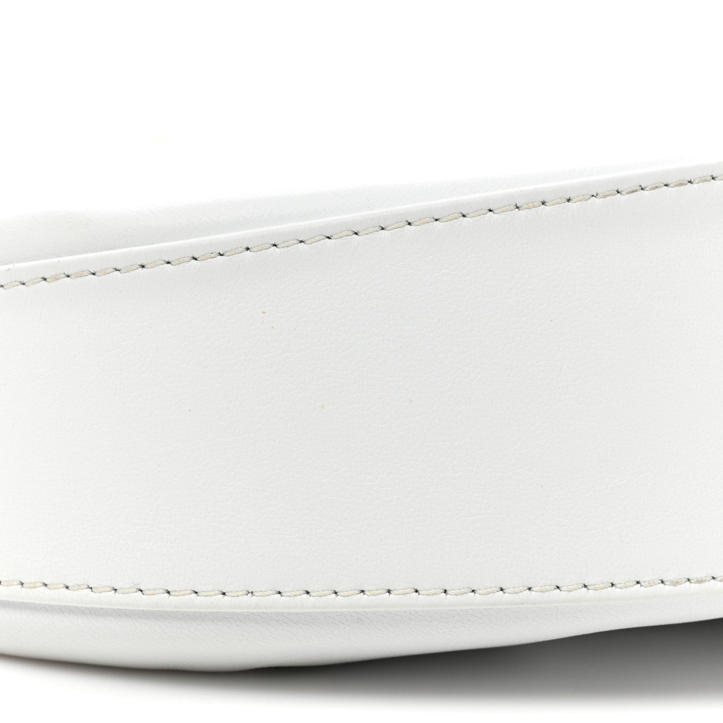Calfskin Bubblegram Over The Moon White