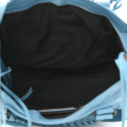Balenciaga Agneau Classic Hardware City Aquamarine 6 of 10