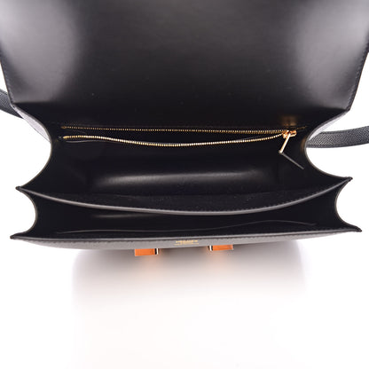 Hermes Epsom Constance 24 Black 4 of 25