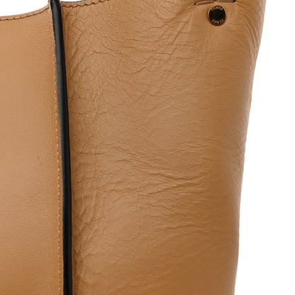Fendi Vitello King Medium Fendi Way Tote Miele Scuro 13 of 13